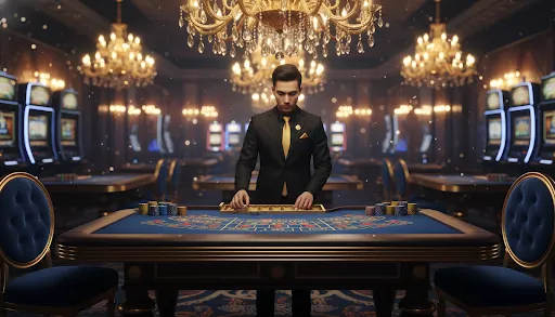 metalslot Baccarat Table